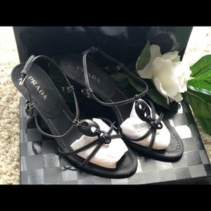 Prada kitten heel shoes